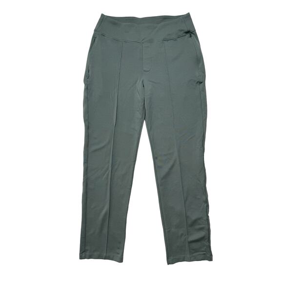 Athleta Pants - ATHLETA Eastbound Straight Pant in Minimalist Green Gray Size 6 Women’s Career